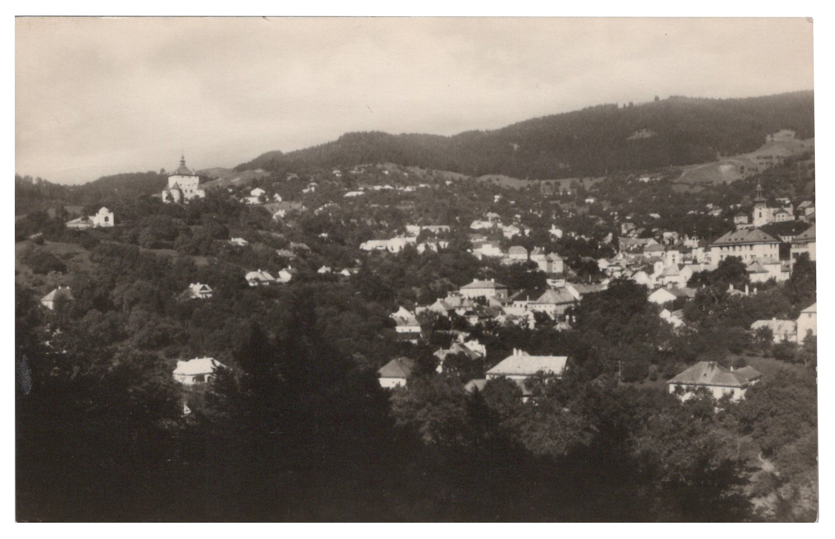 Banská Štiavnica - pohľad na mesto