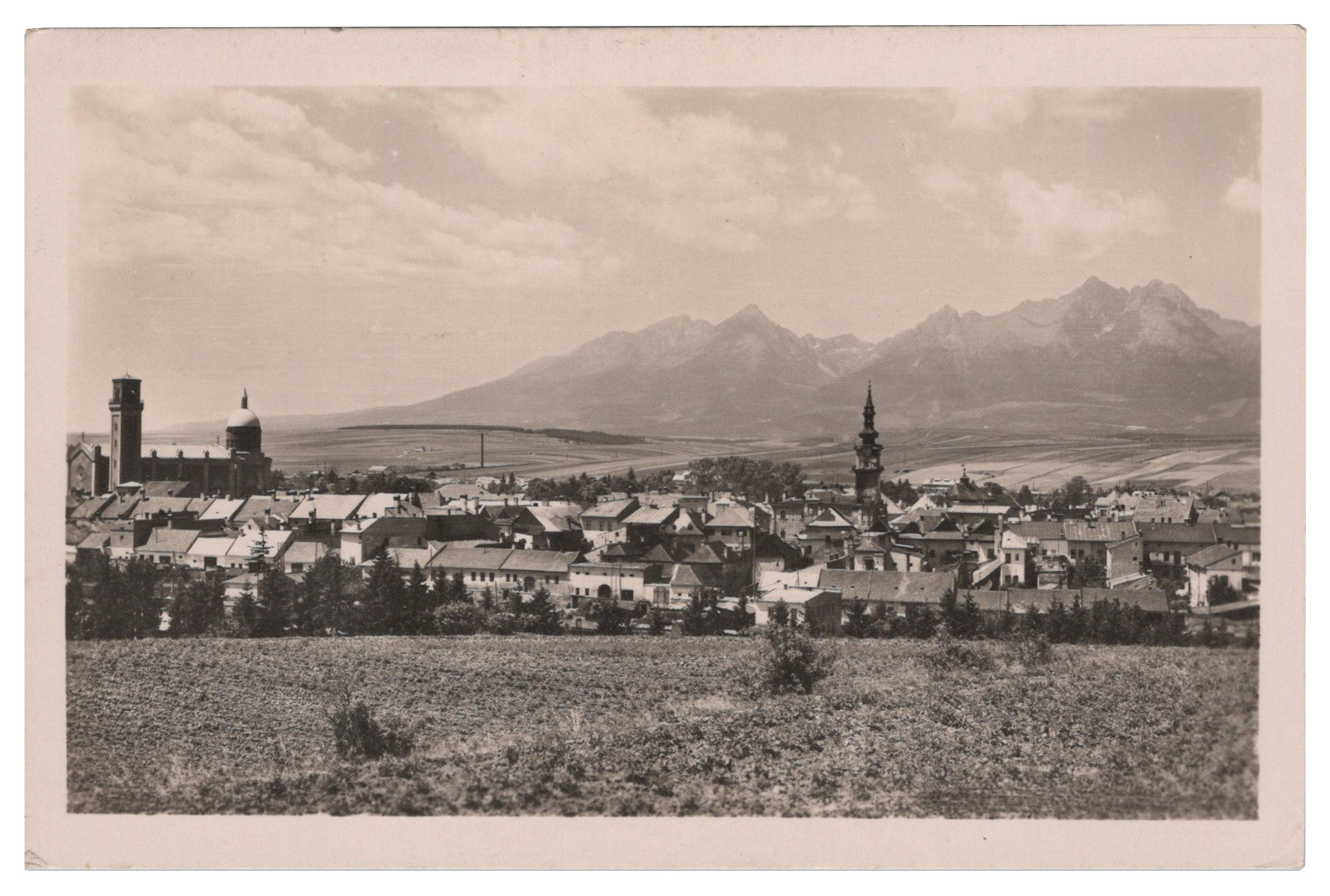 Kežmarok - pohľad na mesto