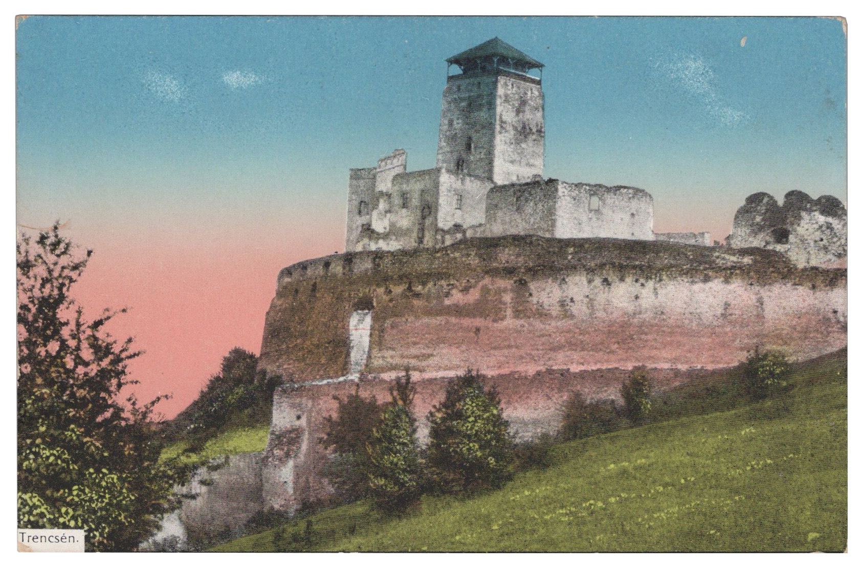 Trenčín - Trencsén hrad